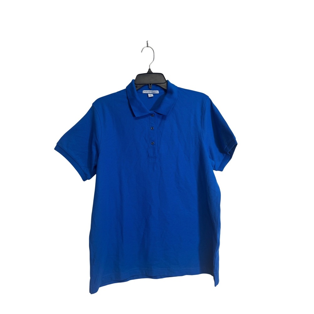 Port Authority Blue Polo‎ Women's Size Large